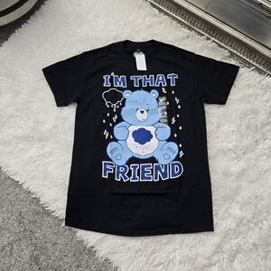 Care Bears Grumpy Bear I'm That Friend T-Shirt. Size Medium. New.